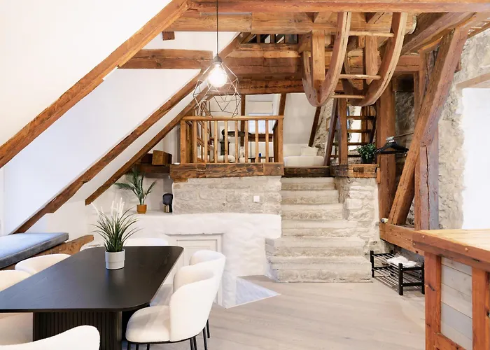 Stunning Three-Level Apartment In Historic Old Town